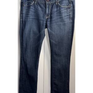 Rich And Skinny - Women Dark Straight Leg Jeans, Size 28